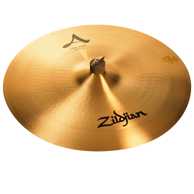 A ZILDJIAN CYMBALS PING RIDE